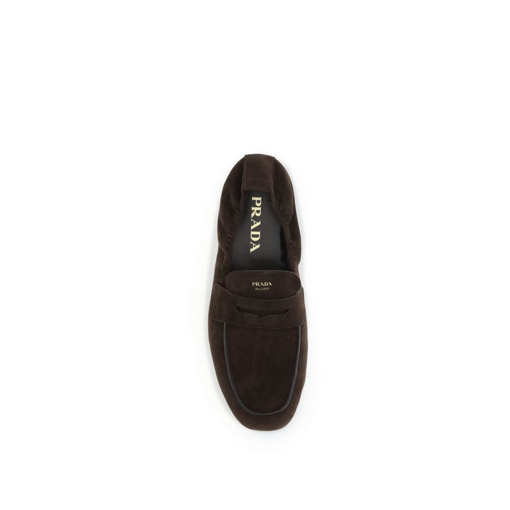Prada Suede Shuffle Loafers PR-1D051OF010008F0003-EU37.5/US7.5