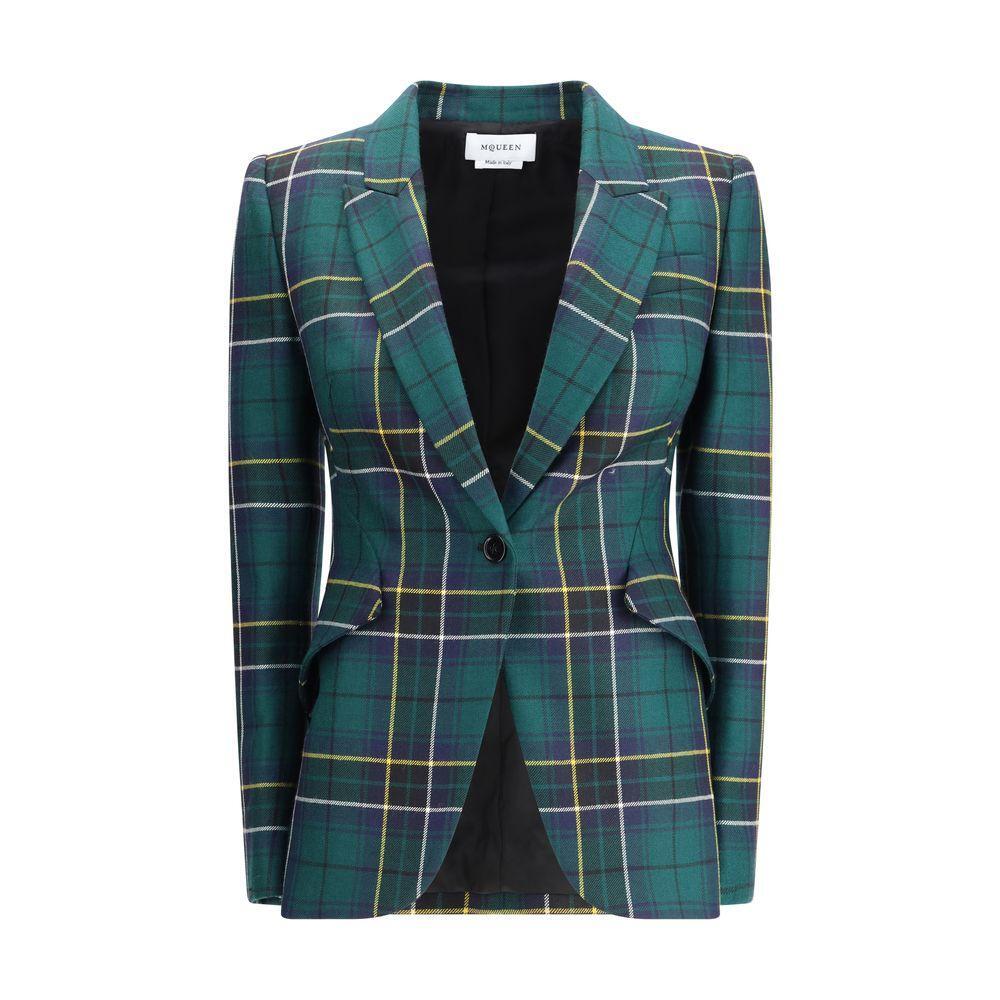 Alexander McQueen Check patterned Blazer AL-842110QJAFI4348-IT42 | L