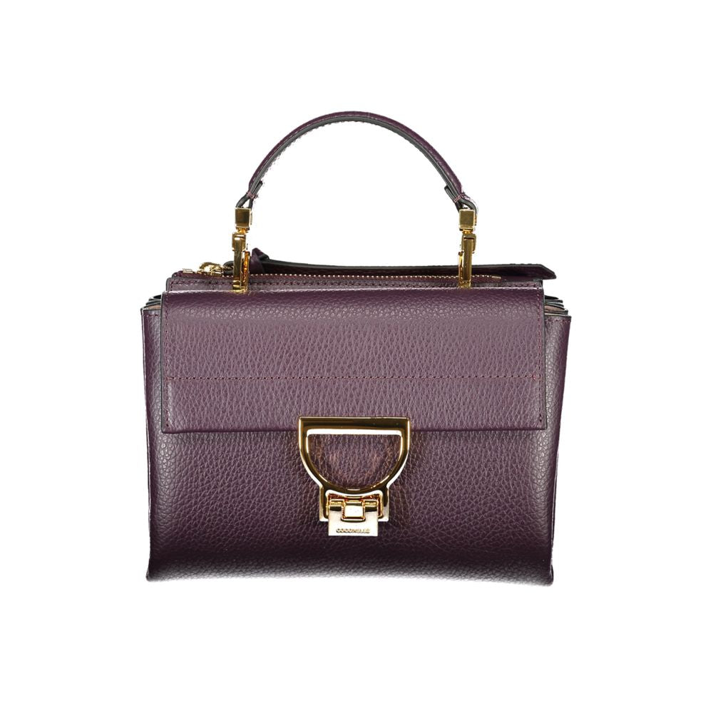 Coccinelle Purple Leather Women Handbag CO-39497