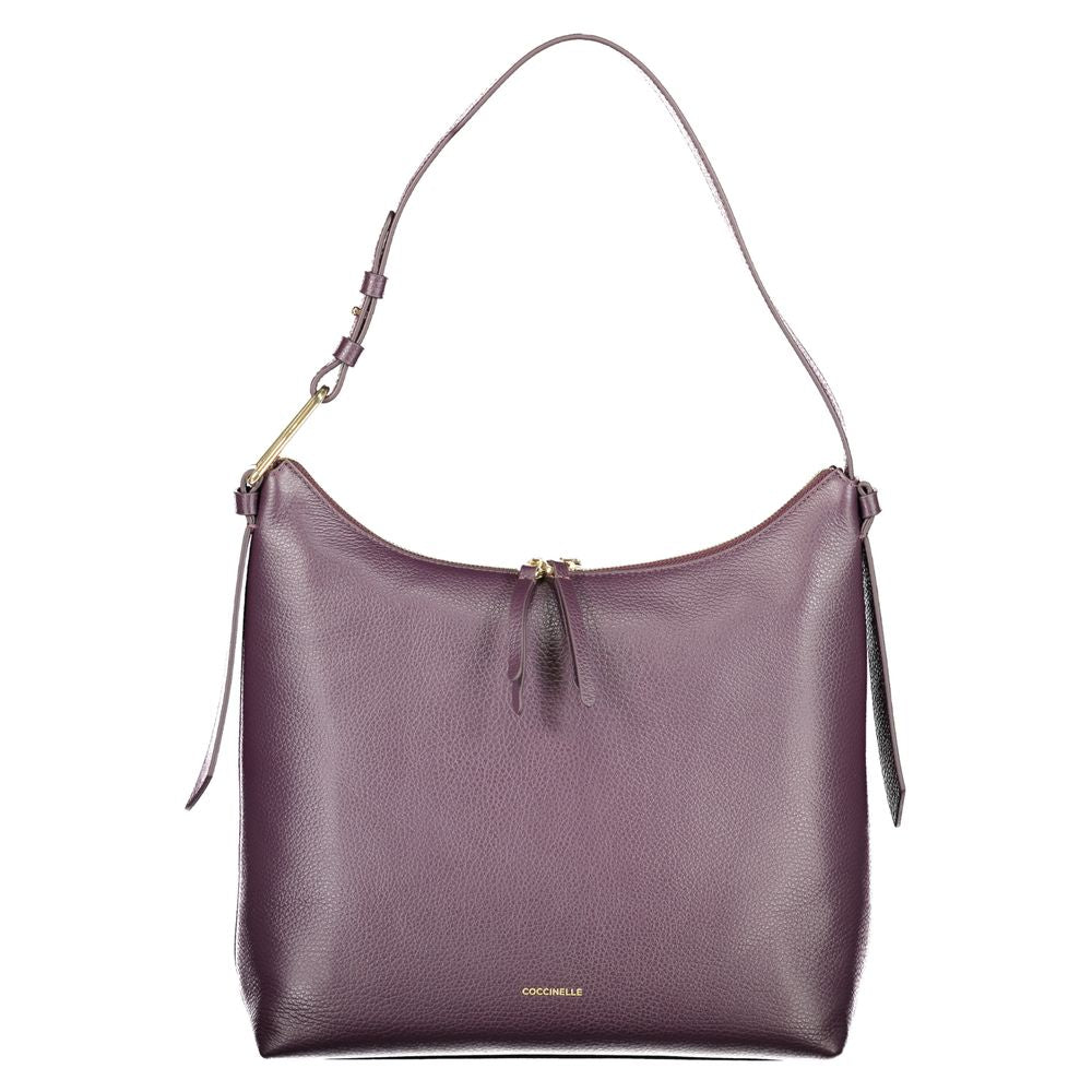 Coccinelle Purple Leather Women Handbag CO-39515