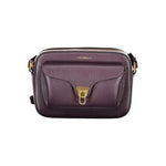 Coccinelle Purple Leather Women Handbag CO-39541