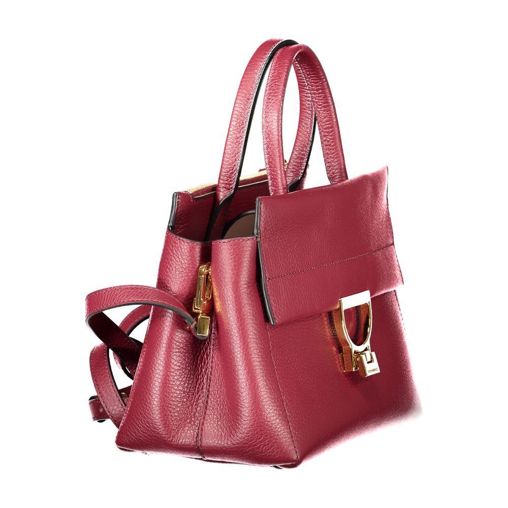 Coccinelle Purple Leather Women Handbag CO-39560