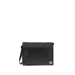Fendi Leather FF canvas Pouch FE7VA491AJF0F0GXNBB