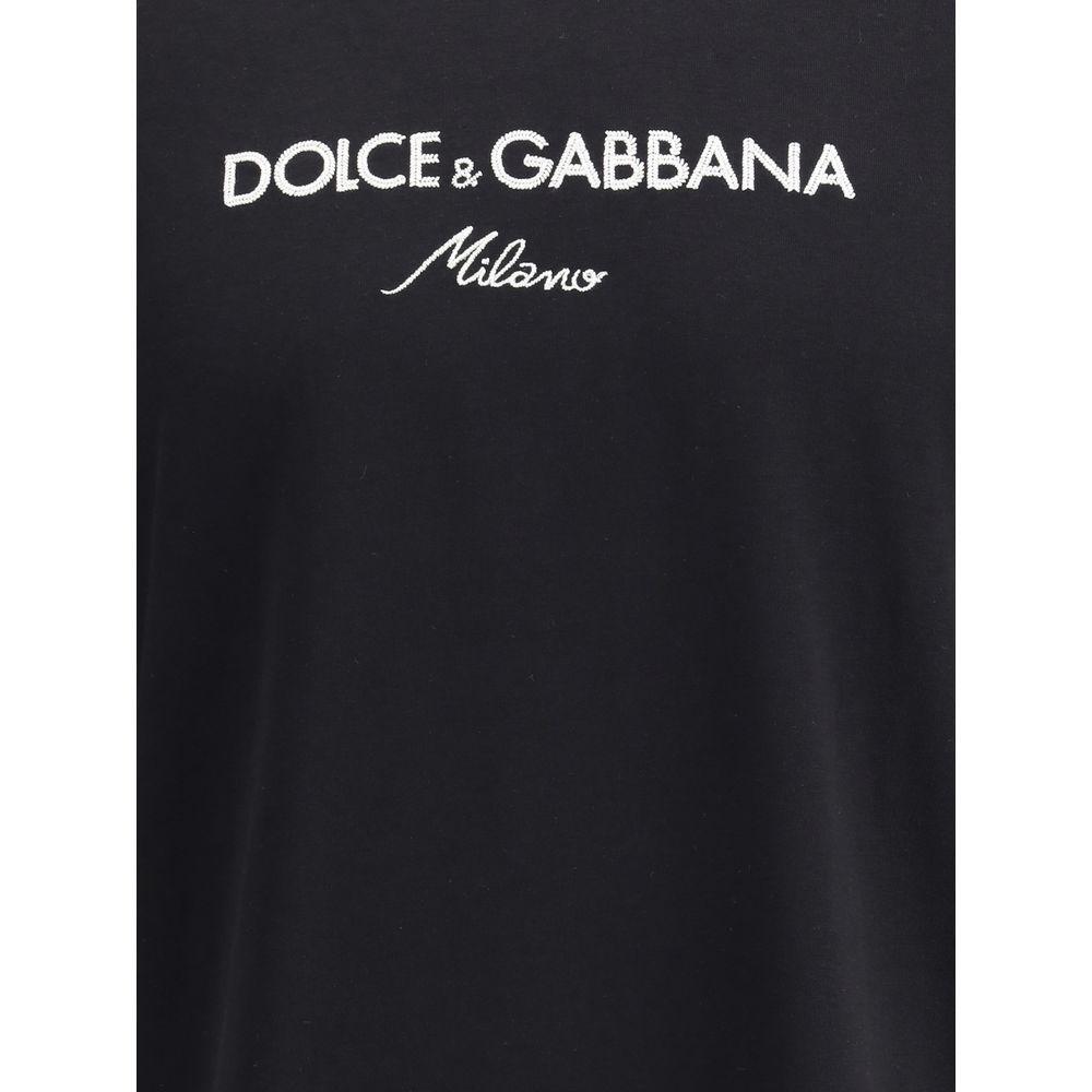 Dolce & Gabbana Double collar T-Shirt DO-G8ST6ZG7PCGN0000-IT46 | S