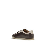 Brunello Cucinelli Calfskin and suede Sneakers BR-MZUVRSD337COG41-EU40/US7