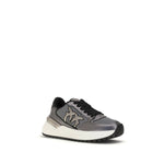 PINKO Glitter Sneakers PI-SS0055P105KZ7MESHPEWTER-EU36/US6