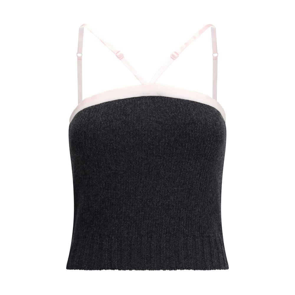 Prada Virgin wool crop Top