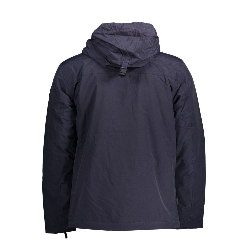 Napapijri Blue Polyamide Jackets & Coat