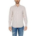 Antony Morato Beige Viscose Shirt 1728,71956299936,Antony Morato,Beige,Clothing,IT54 | XXL,Men,Men - Clothing,New with tags,Shirts - Men - Clothing Antony Morato AN-13369802507-IT54 | XXL