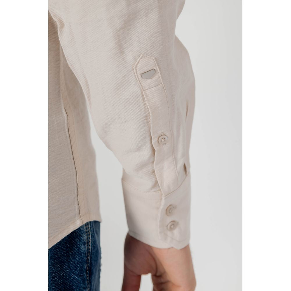 Antony Morato Beige Viscose Shirt 1728,71956299936,Antony Morato,Beige,Clothing,IT54 | XXL,Men,Men - Clothing,New with tags,Shirts - Men - Clothing Antony Morato AN-13369802507-IT54 | XXL