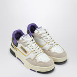 Autry AUTRY Low CLC white/purple/dark green sneaker Fall - Winter 2024,LDin,Women,Women > Shoes,Women > Shoes > Sneakers,Yes Eu ROLWMM36/P_AUTRY-MM36_500