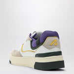 Autry AUTRY Low CLC white/purple/dark green sneaker Fall - Winter 2024,LDin,Women,Women > Shoes,Women > Shoes > Sneakers,Yes Eu ROLWMM36/P_AUTRY-MM36_500