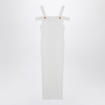 Balmain Balmain White knit dress with double straps Fall - Winter 2024,LDin,Women,Women > Clothing,Women > Clothing > Dresses,Yes Eu DF1RJ155KF24/P_BALMA-0FA_108