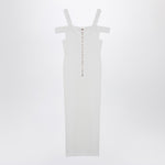 Balmain Balmain White knit dress with double straps Fall - Winter 2024,LDin,Women,Women > Clothing,Women > Clothing > Dresses,Yes Eu DF1RJ155KF24/P_BALMA-0FA_108