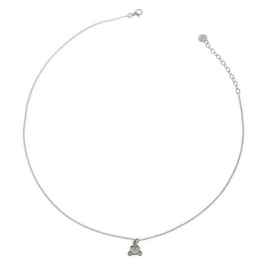 COLLANE RUE DES MILLE MOD. GR-002 CAR RH necklace showcasing a delicate chain with a small charm.