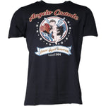 Dolce & Gabbana Black Graphic Print Cotton Crew Neck T-shirt TSH86887-50