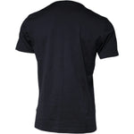 Dolce & Gabbana Black Graphic Print Cotton Crew Neck T-shirt TSH86887-50