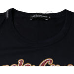Dolce & Gabbana Black Graphic Print Cotton Crew Neck T-shirt TSH86887-50
