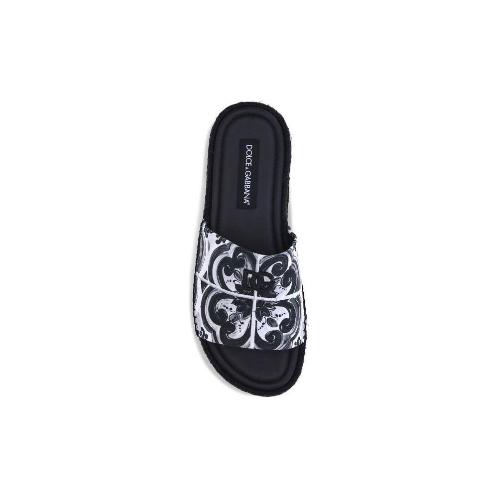Dolce & Gabbana Cotton Sandals