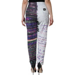 Dolce & Gabbana Multicolor Cotton Stretch High Waist Denim Jeans PAN74181-46