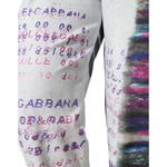 Dolce & Gabbana Multicolor Cotton Stretch High Waist Denim Jeans PAN74181-46