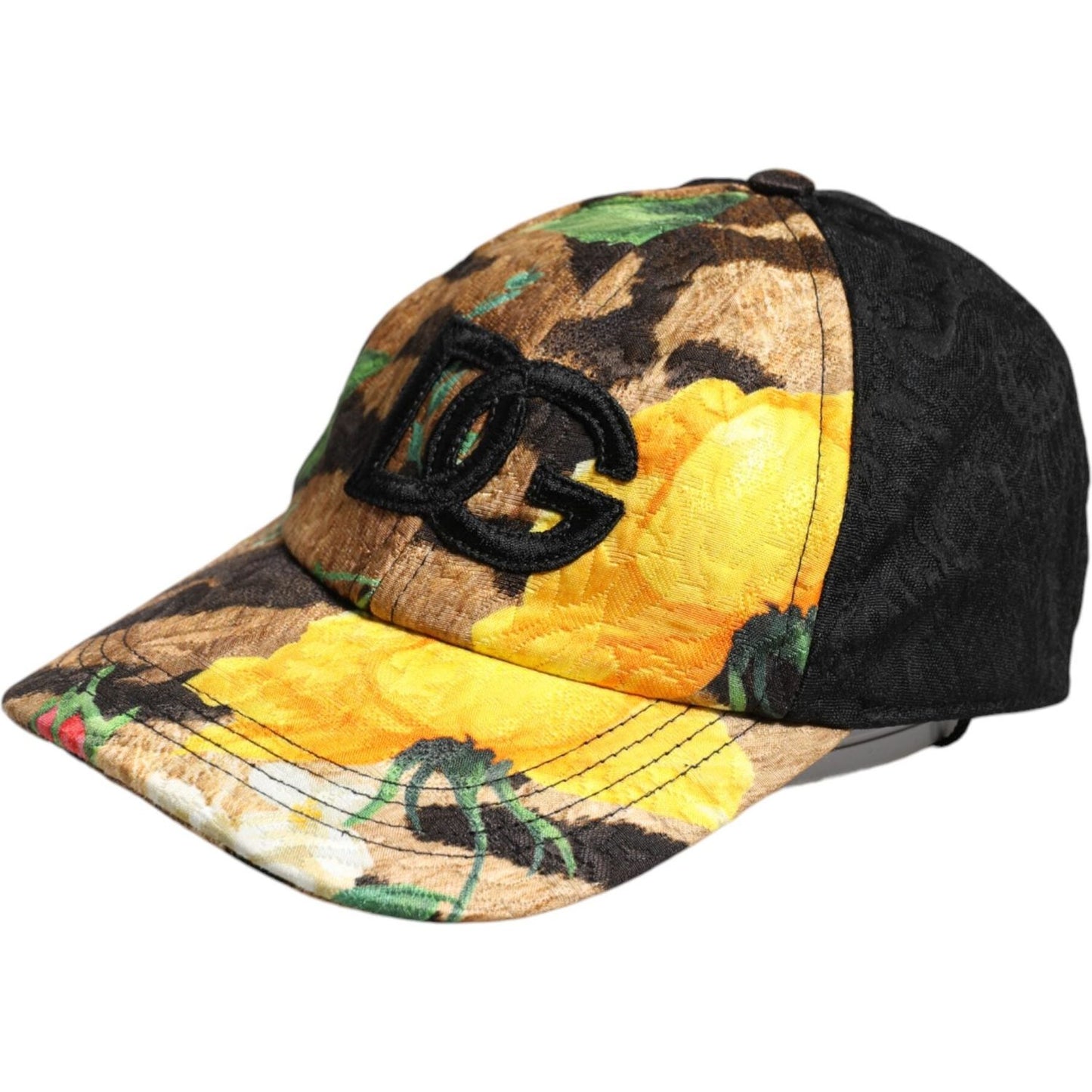 Dolce & Gabbana Multicolor DG Logo Patch 6 Panels Baseball Cap HAT9838-57