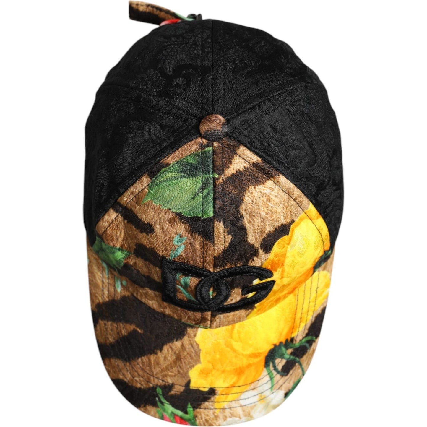 Dolce & Gabbana Multicolor DG Logo Patch 6 Panels Baseball Cap HAT9838-57