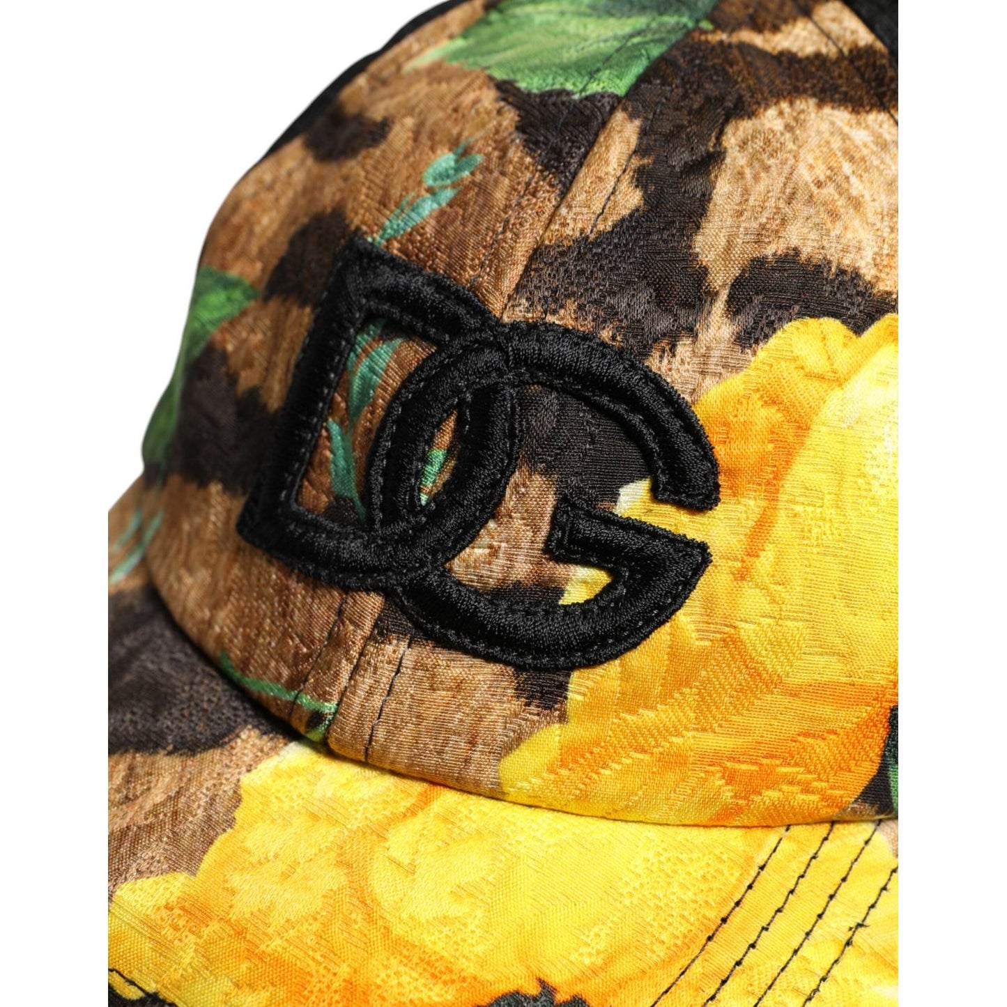 Dolce & Gabbana Multicolor DG Logo Patch 6 Panels Baseball Cap HAT9838-57