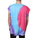 Dolce & Gabbana Multicolor Tie Dye Cotton Sleeveless T-shirt TSH86634-52