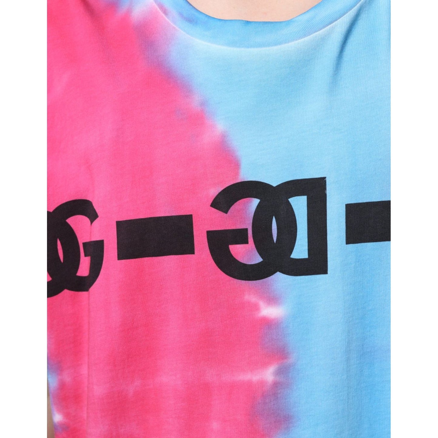 Dolce & Gabbana Multicolor Tie Dye Cotton Sleeveless T-shirt TSH86634-52