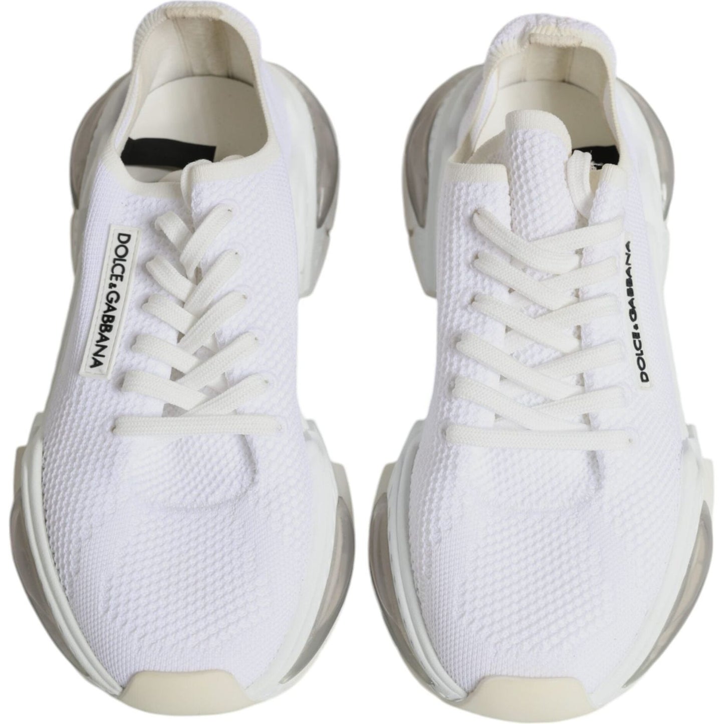 Dolce & Gabbana White Airmaster Low Top Men Sneakers Shoes MV6287-39