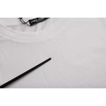 Dolce & Gabbana White Cotton Round Neck Short Sleeve T-shirt TSH86449-44