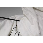 Dolce & Gabbana White Hooded Parka Polyester Trench Coat Jacket JKT3854-56