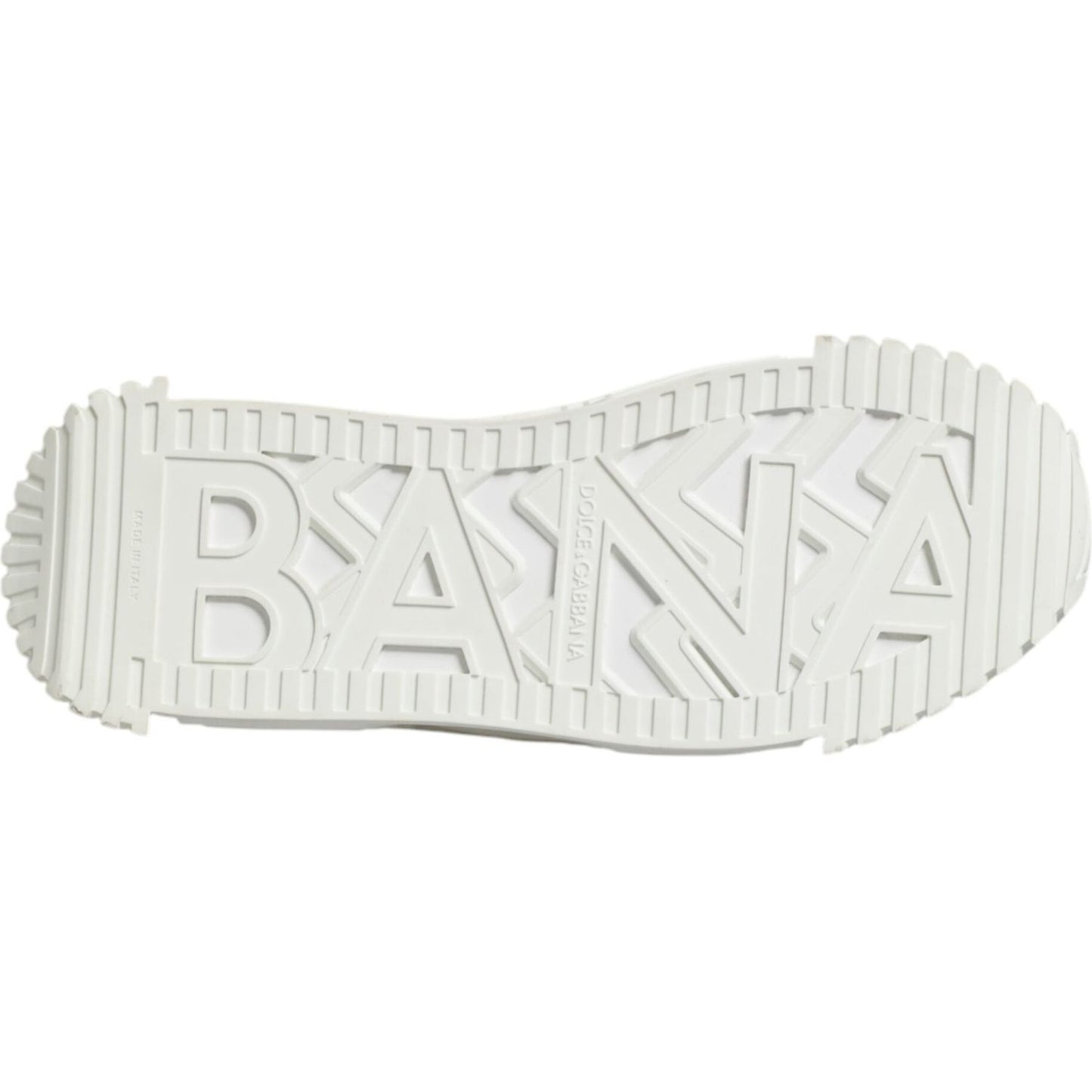 Dolce & Gabbana Dolce & Gabbana White Logo Print Lace Up Low Top Sneakers Shoes MV7304-44 1728,67345645728,Dolce & Gabbana,EU44/US11,Material: 90% Cotton 10% Leather,Men,Men - Shoes,New with tags,Shoes,Sneakers - Men - Shoes,White