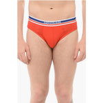 Dsquared² Cotton Slip With Logoed Waistband