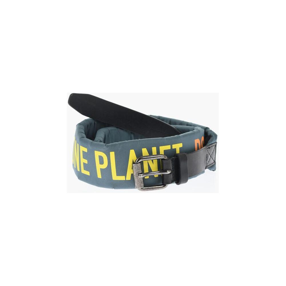 Dsquared² Padded Belt with Leather Detail 1728,74866327712,90 cm / 36 Inches,Accessories,Belts - Men - Accessories,Dsquared²,Gray,Men,Men - Accessories,New with tags DS-P682677-90 CM / 36 INCHES