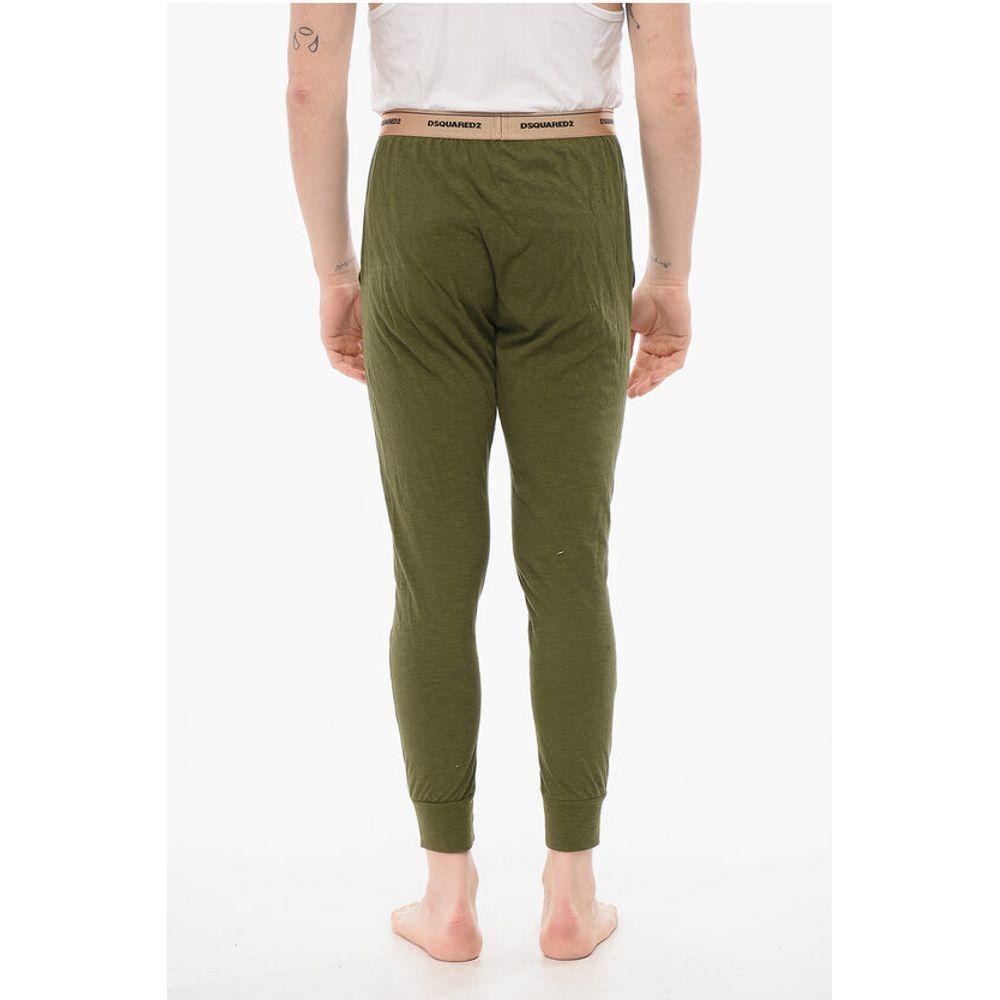 Dsquared² UNDERWEAR Pajama Pants With Logoed Band