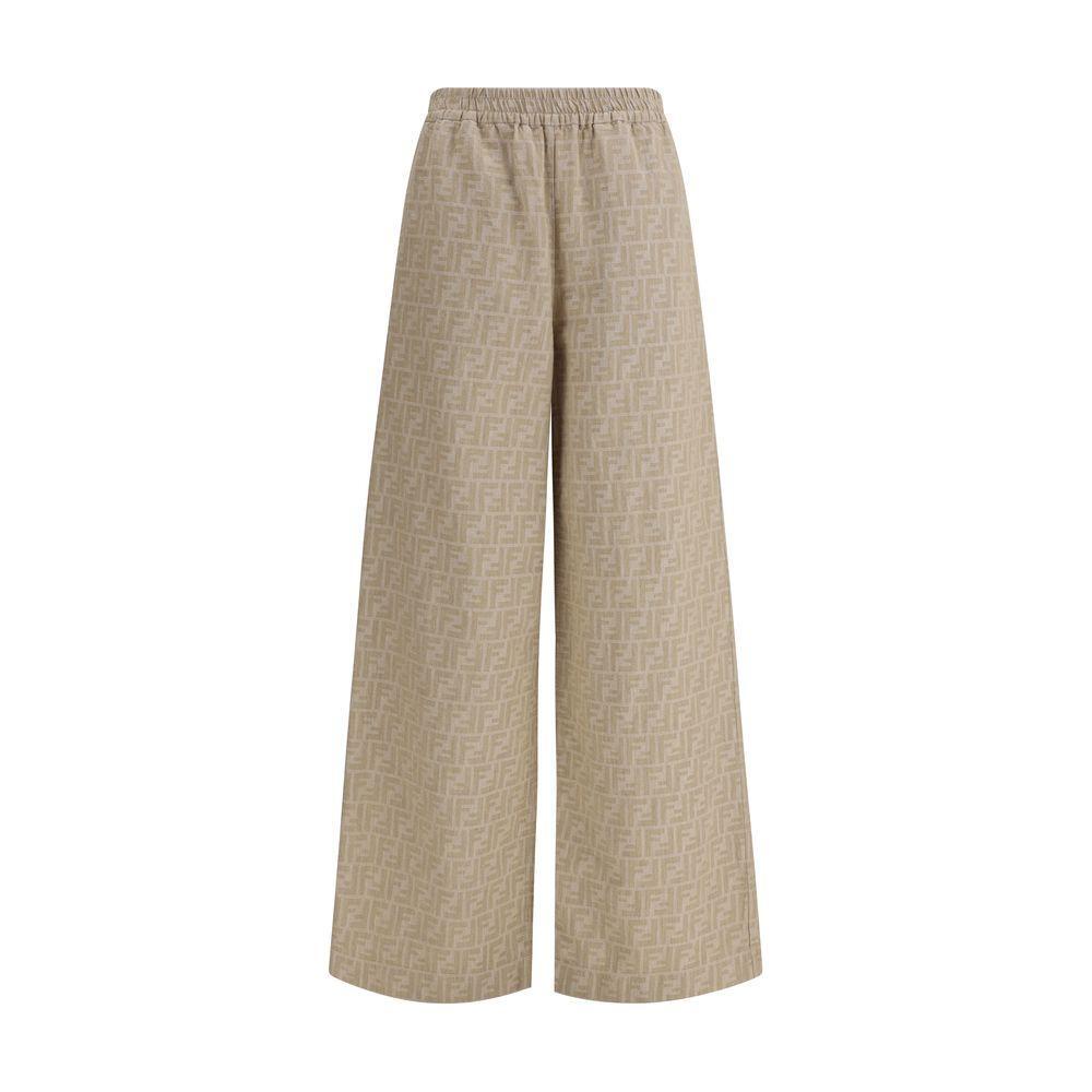 Fendi Chambray Pants 1728,38,40,72470364320,Beige,Clothing,Fendi,New with tags,Sweaters - Women - Clothing,Women,Women - Clothing Fendi FE-FLP869ASMFF1SAZ-38