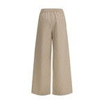 Fendi Chambray Pants 1728,38,40,72470364320,Beige,Clothing,Fendi,New with tags,Sweaters - Women - Clothing,Women,Women - Clothing Fendi FE-FLP869ASMFF1SAZ-38