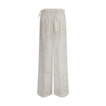 Fendi Patchwork Devo Pants 1728,40,72470364320,Clothing,Cream,Fendi,New with tags,Sweaters - Women - Clothing,Women,Women - Clothing Fendi FE-FR6646AUJXF0ZNM-40