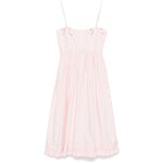 Ganni Ganni Poplin midi dress with shoulder straps LDin,Spring - Summer 2025,Women,Women > Clothing,Women > Clothing > Dresses,Yes Eu W0325868-P25