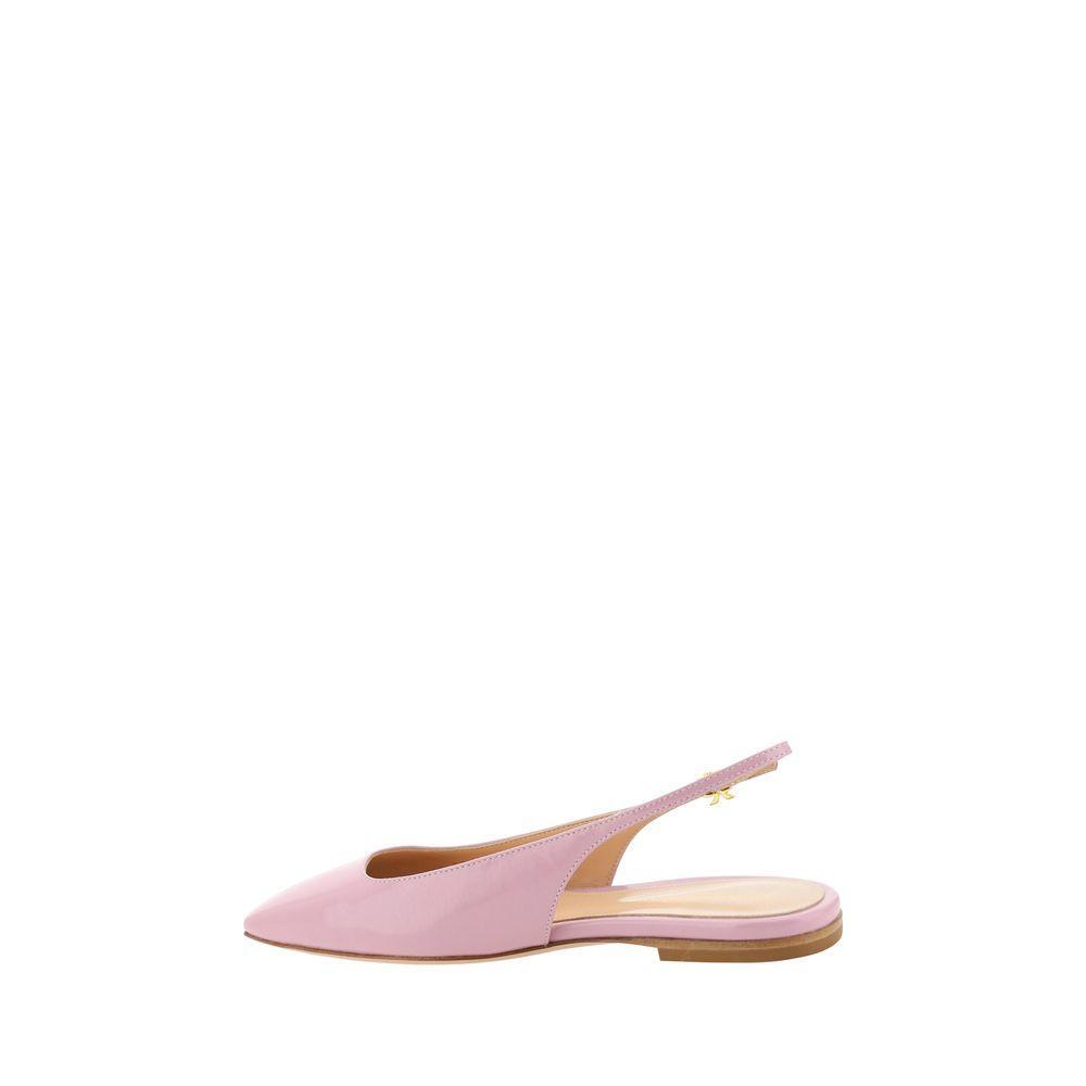 Gianvito Rossi Slingback Ballerinas GI-G9542505CUONUISUGASUGAR-EU36/US6
