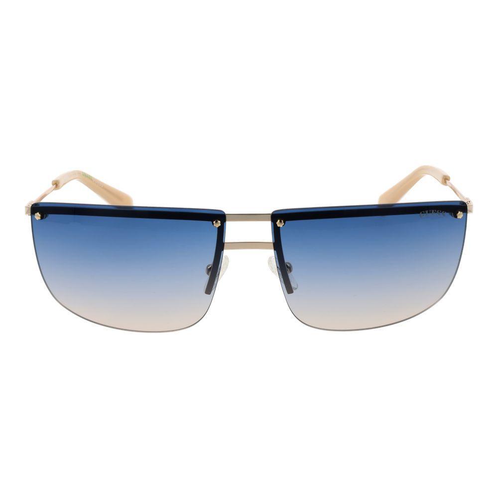 Guess Gold Unisex Sunglasses
