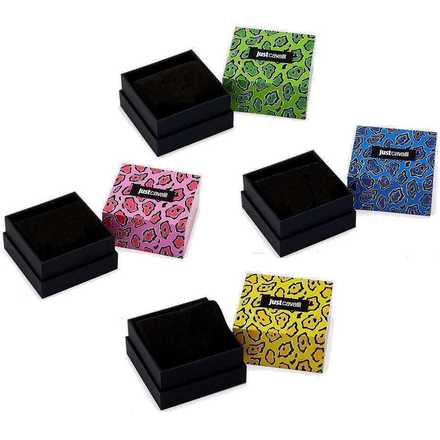 Colorful packaging for JUST CAVALLI TIME WATCHES Mod. JC1L273M0065