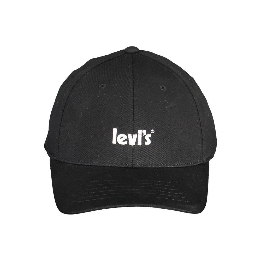 Levi's Levi's Black Cotton Hats & Cap LE-30868 1728,67403481248,Black,Hats & Caps - Men - Accessories,Levi's,Men,New with tags