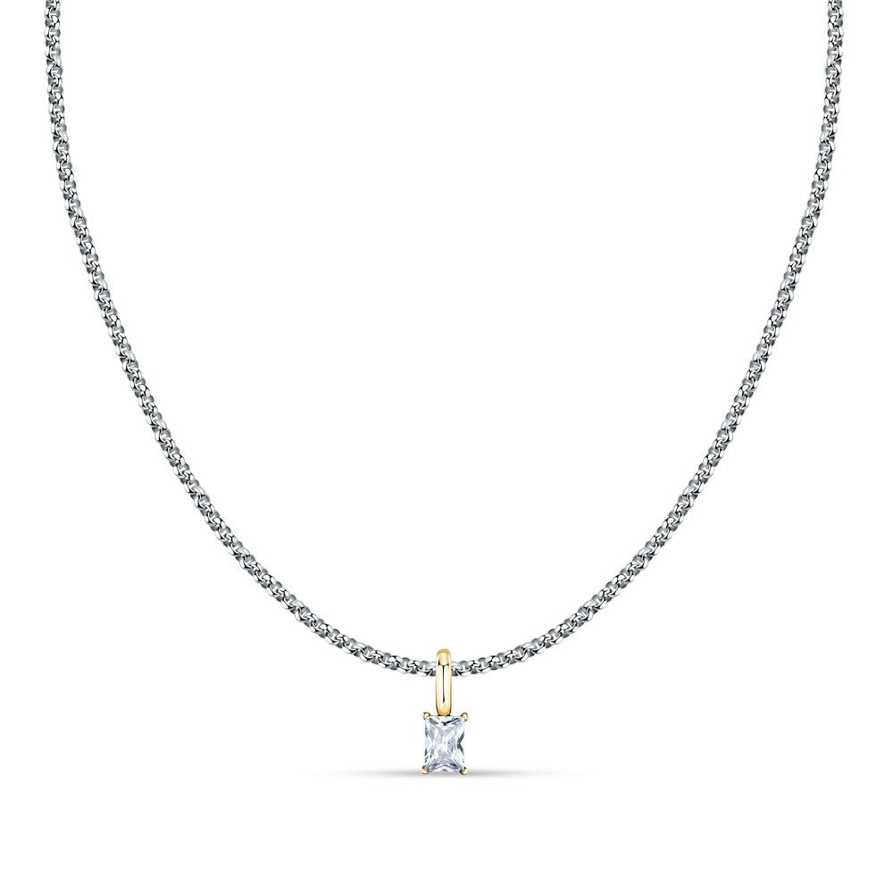 Silver necklace for ladies, MORELLATO MOD. SCZ1325, elegant jewelry design.
