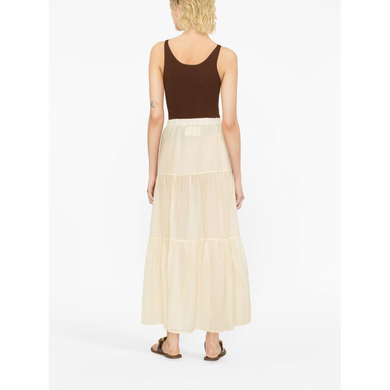 Manebi MANEBI Skirts Yellow LDin,Spring - Summer 2023,Women,Women > Clothing,Women > Clothing > Skirts,Yes Eu V19REINCACREAM