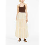 Manebi MANEBI Skirts Yellow LDin,Spring - Summer 2023,Women,Women > Clothing,Women > Clothing > Skirts,Yes Eu V19REINCACREAM