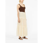 Manebi MANEBI Skirts Yellow LDin,Spring - Summer 2023,Women,Women > Clothing,Women > Clothing > Skirts,Yes Eu V19REINCACREAM
