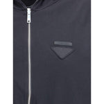 Prada Reversible hooded Jacket 1728,72470364320,Black,Clothing,Jackets & Coats - Women - Clothing,New with tags,Prada,S,Women,Women - Clothing,XS Prada PR-138640SOOO17XEF0002-XS